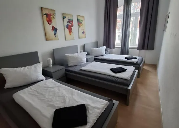 Appartement Altbau-schmuckstueck An Der Karli Mit Riesigem Balkon Leipzig